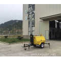 Manual Vertical Mast Light Tower for Construction Lighting